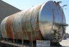 USED: Cherry Burrell tank, model EH, 10,000 gallons, 304 stainless steel, horizontal. 110