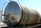 USED: Cherry Burrell tank, model EH, 10,000 gallons, 304 stainless steel, horizontal. 110
