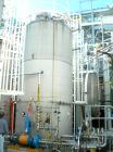 USED: Chicago Boiler tank, 8500 gallon, 316 stainless steel, vertical. Approximately 108