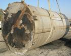 USED: Chicago Boiler tank, 8500 gallon, 316 stainless steel, vertical. Approximately 108