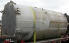 USED: Chicago Boiler tank, 6000 gallon, 316 stainless steel, vertical. Approximately 96