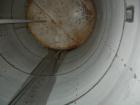 USED: Chicago Boiler tank, 6000 gallon, 316 stainless steel, vertical. Approximately 96