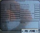 USED: Chicago Boiler tank, 6000 gallon, 316 stainless steel, vertical. Approximately 96