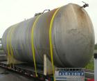 Used- Clawson Tank Company Pressure Tank, 12,000 gallon, 304L stainless steel, horizontal.  125-1/2