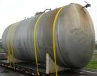 Used- Clawson Tank Company Pressure Tank, 12,000 gallon, 304L stainless steel, horizontal.  125-1/2