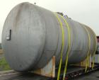 Used- Clawson Tank Company Pressure Tank, 12,000 gallon, 304L stainless steel, horizontal.  125-1/2