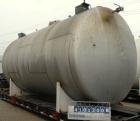 Used Clawson Tank Company Pressure Tank, 12,000 gallon, 304L stainless steel, horizontal.  125-1/2