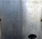 Used Clawson Tank Company 2 Compartment Pressure Tank, 12,000 gallons total, 6,000 gallons per compartment, 304L stainless steel, horizontal. Each compartment 125-1/2