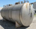 Used Clawson Tank Company 2 Compartment Pressure Tank, 6,000 gallons, 3,000 gallons per compartment, 304L stainless steel, horizontal. Each compartment 95-1/2