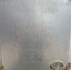 Used Clawson Tank Company 2 Compartment Pressure Tank, 6,000 gallons, 3,000 gallons per compartment, 304L stainless steel, horizontal. Each compartment 95-1/2