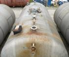 Used Clawson Tank Company Pressure Tank, 12,000 Gallon, 304L Stainless Steel, Horizontal.  125-1/2
