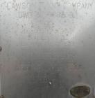 Used Clawson Tank Company Pressure Tank, 12,000 Gallon, 304L Stainless Steel, Horizontal.  125-1/2