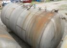 Used Clawson Tank Company Pressure Tank, 12,000 Gallon, 304L Stainless Steel, Horizontal.  125-1/2