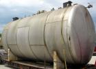 Used Clawson Tank Company Pressure Tank, 12,000 gallons, 304L stainless steel, horizontal.  125-1/2