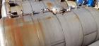 Used Clawson Tank Company Pressure Tank, 12,000 gallons, 304L stainless steel, horizontal.  125-1/2