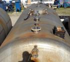 Used Clawson Tank Company Pressure Tank, 12,000 Gallon, 304L Stainless Steel, Horizontal.  125-1/2