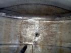Used Clawson Tank Company 2 Compartment Pressure Tank, 12,000 gallons total, 6,000 gallons per compartment, 304L stainless steel, horizontal. Each compartment 125-1/2