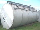 Used- Clawson Tank 5 Compartment Horizontal Tank, 15,000 total gallons, 3,000 gallons each compartment, 304 stainless steel....