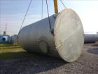 Used Degussa Tank, 15,000 Gallon, 304L Stainless Steel, Vertical.
