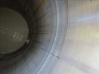 Used Degussa Tank, 15,000 Gallon, 304L Stainless Steel, Vertical.
