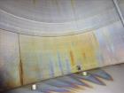 Used Degussa Tank, 15,000 Gallon, 304L Stainless Steel, Vertical.