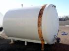 Used Creamery Package Storage Tank, 5000 Gallon, 304 Stainless Steel, Horizontal. Approximate 108