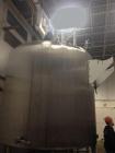 Used Crepaco 6000 Gallon Jacketed Tank with Scrape Agitation. Stainless steel cone bottom tank. Sweep scrape agitated, driven by a 5 HP Motor.  Jacket rated 158 PSI at 100 degrees F. Approximate ship...