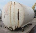 Used Crepaco Storage Tank, 5000 Gallon, 316 Stainless Steel, Horizontal. 96” Diameter x 144” straight side, dished heads. (1) Section approximate 48” wide x 103” long of bottom dimple jacket, no rati...