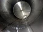 Used Crepaco Industries Tank, Approximately 10,000 gallon, 304 Stainless Steel, Horizontal. Approximate 124