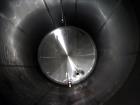 Used Crepaco Industries Tank, Approximately 10,000 gallon, 304 Stainless Steel, Horizontal. Approximate 124