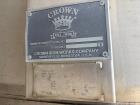 Unused Crown Iron Works 12,700 Gallon 316L Stainless Steel Vertical Process Vessel – ASME 15 PSI/Full Vacuum