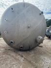 Unused 12,700 Gallon Crown Iron Works 316L Stainless Steel Vertical Storage & Process Vessel