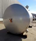 Unused- Crown Iron Works Pressure Tank, 5,497 Gallon, 316L Stainless Steel, Vertical. 102” Diameter x 141” straight side, dished top & bottom. Internal rated 50 psi at -20 to 250 degrees F. Openings ...