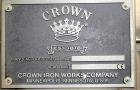Unused- Crown Iron Works Pressure Tank, 5,497 Gallon, 316L Stainless Steel, Vertical. 102” Diameter x 141” straight side, dished top & bottom. Internal rated 50 psi at -20 to 250 degrees F. Openings ...