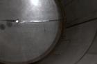Unused- Crown Iron Works Pressure Tank, 5,497 Gallon, 316L Stainless Steel, Vertical. 102” Diameter x 141” straight side, dished top & bottom. Internal rated 50 psi at -20 to 250 degrees F. Openings ...