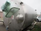 Used-DCI Insulated Stainless Steel Mixing Tank, 6,000 Gallon.  Top agitated, flat bottom, stainless steel, top manway and 1 ...