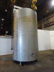 Used- DCI Tank, 5,000 Gallon, 304 Stainless steel, Vertical