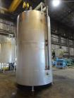 Used DCI Tank, 5,000 Gallon, 304 Stainless steel, Vertical