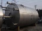 Used-10,000 Gallon DCI Storage Tank, 316L stainless steel construction, 132