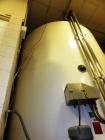 Used- 10,000 Gallon Mixing Tank with Vent on Top Dish. Top and bottom electrically heated (previously used for liquid sugar)...