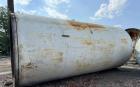 Used DCI 12,000 Gallon 304 Stainless Steel Storage Tank | Jacketed | Cone Bottom | Skirt Mounted | Built 1997