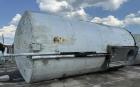 Used DCI 15,000 Gallon 304 Stainless Steel Storage Tank | Jacketed | Cone Bottom | Skirt Mounted | Built 1995