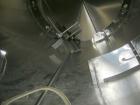Used DCI 316L stainless steel storage tank, 10,000 gallon capacity, horizontal design. 120