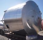 Used DCI Pressure Tank, 11,500 Gallon, 316L Electro-Slag Re-Melt Stainless Steel, Vertical. 156