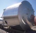 Used DCI Pressure Tank, 11,500 Gallon, 316L Electro-Slag Re-Melt Stainless Steel, Vertical. 156