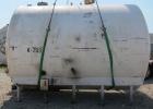 Used DCI Storage Tank, 7,500 Gallon, 304 Stainless Steel, Horizontal. 120” Diameter x 154” straight side, dished ends. Internal rated 15 psi at 100 degrees F, 30 square feet of bottom side wall dimpl...