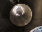 Used DCI Storage Tank, 7,500 Gallon, 304 Stainless Steel, Horizontal. 120” Diameter x 154” straight side, dished ends. Internal rated 15 psi at 100 degrees F, 30 square feet of bottom side wall dimpl...