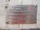 Used DCI Storage Tank, 7,500 Gallon, 304 Stainless Steel, Horizontal. 120” Diameter x 154” straight side, dished ends. Internal rated 15 psi at 100 degrees F, 30 square feet of bottom side wall dimpl...