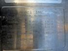 Used 10,500 Gallon Stainless Steel DCI Dimple Jacketed Tank