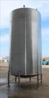 Used DCI Storage Tank, 5,200 Gallon, 316/316L Stainless Steel, Vertical.